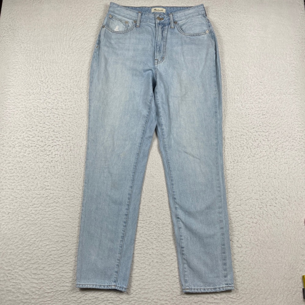 Madewell The Curvy Perfect Vintage Jeans Womens 29 Tall Blue High Rise Straight